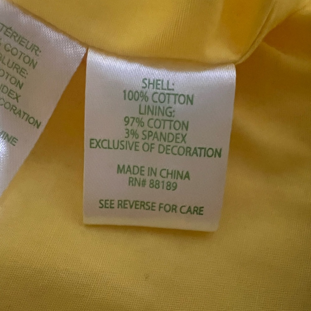 Lilly Pulitzer RAILEE Mini SHIFT DRESS St Tropez Yellow Size 2 Sleeveless Summer - Picture 12 of 15
